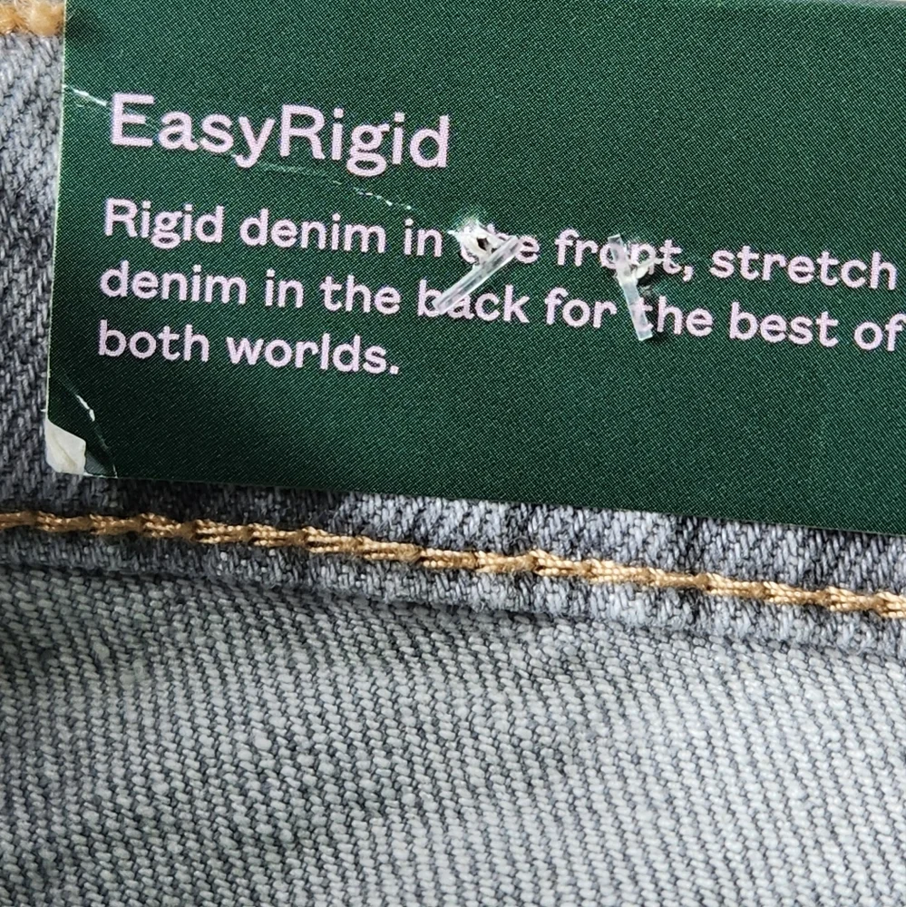 Wild Fable Mid-Rise 90s Relaxed Straight Gray Jeans Size 8/31" - Picture 5 of 16